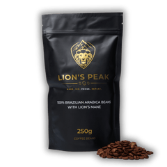 Lion's Peak® Koffiebonen met Lion's Mane