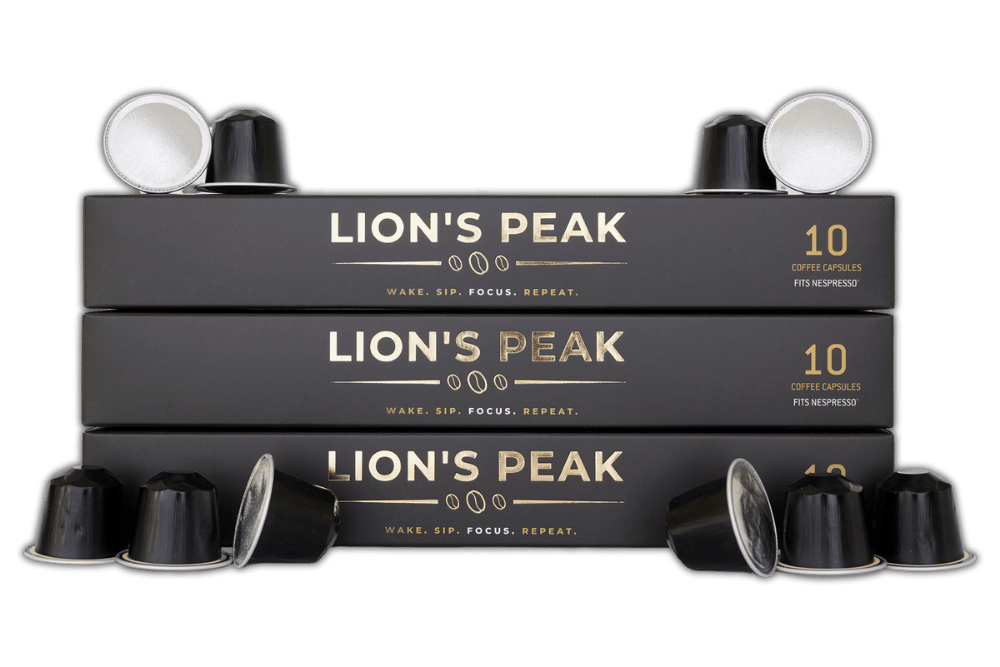 Lion's Peak® Coffee Capsules with Lion's Mane